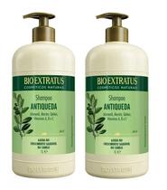 Kit 2 Shampoo Jaborandi Bio Extratus Antiqueda 1 Litro Cada