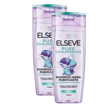 Kit 2 Shampoo L'Oréal Paris Elseve Pure Hialurônico, 400ml Kit 2 Shampoo L'Oréal Paris Elseve Pure Hialurônico, 400ml