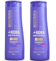 Kit 2 Shampoo limpeza Hidratante Mais Hidra 350 ML Bio Extratus