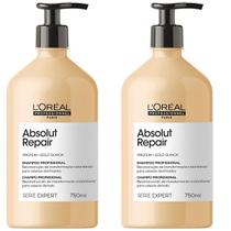 Kit 2 Shampoo Loreal Professionnel Absolut Repair Quinoa 750ML Kit 2 Shampoo Loreal Professionnel Absolut Repair Quinoa 750ML