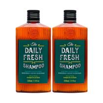 Kit 2 Shampoo Masculino Fresh Anti Oleosidade 220ml QOD