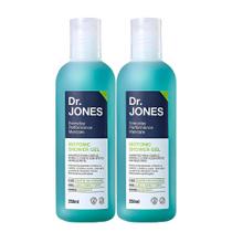 Kit 2 Shampoo Masculino Isotonic Shower 3 em 1 Cabelo Barba e Corpo Gel 250ml Dr Jones - Dr. Jones
