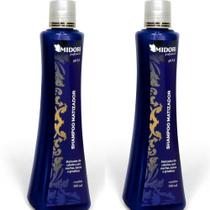 Kit 2 Shampoo Matizador Midori Profissional 500ml