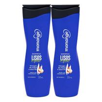 Kit 2 Shampoo Monange Lisos Te Quero 325ml