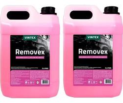 Kit 2 shampoo motor caixa de roda chassi removex 5l vonixx