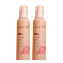 Kit 2 Shampoo Organic Poo Materna Hidratação Souvie 250ml Kit 2 Shampoo Organic Poo Materna Hidratação Souvie 250ml
