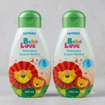 Kit 2 Shampoo Para Bebes Suave Bebe Love Neutro 240ML Kit 2 Shampoo Para Bebes Suave Bebe Love Neutro 240ML