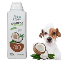 Kit 2 Shampoo Pet Clean PetClean Coco Cachorro Gato