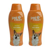 Kit 2 Shampoo Pet Clean PetClean Natural Cachorro Gato Kit 2 Shampoo Pet Clean PetClean Natural Cachorro Gato