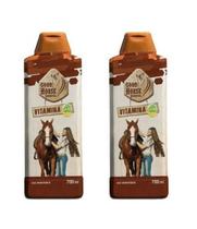 Kit 2 Shampoo Procanine Good Horse Com Vitamina A Limpeza Maciez e Brilho 700 ml Kit 2 Shampoo Procanine Good Horse Com Vitamina A Limpeza Maciez e Brilho 700 ml