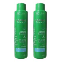 Kit 2 Shampoo Raizes Oleosas e Pontas Secas Max Care Control Voga 750ml