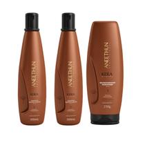 Kit 2 Shampoo Restruturante e Recondicionar Kera Aneethun Kit 2 Shampoo Restruturante e Recondicionar Kera Aneethun