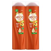 Kit 2 Shampoo Seda Joias da Natureza Abacate e Karité 325ml