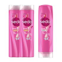Kit 2 Shampoos + 1 Condicionador Seda Cocriações Ceramidas 325ml Kit 2 Shampoos + 1 Condicionador Seda Cocriações Ceramidas 325ml