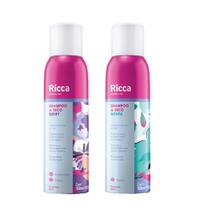 Kit 2 Shampoos a Seco Menta e Berries Shakeberry Antioleosidade 150ml Kit 2 Shampoos a Seco Menta e Berries Shakeberry Antioleosidade 150ml