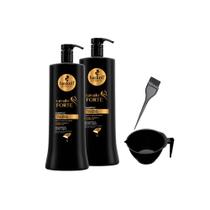 Kit 2 Shampoos Haskell Cavalo Forte Crescimento 1L +Cumbuca