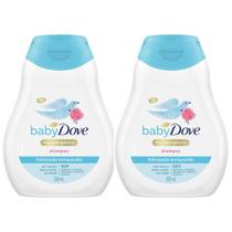 Kit 2 Shampoos Hid Henriquecida Hipoalerg 200ml Baby Dove - Unilever