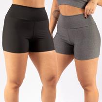 Kit 2 Short Curto Suplex Fitness Academia Malha Ginástica Cintura Alta Qualidade Kit 2 Short Curto Suplex Fitness Academia Malha Ginástica Cintura Alta Qualidade