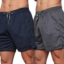 Kit 2 Short Dry Fit Bermudas Masculino Duas Camadas