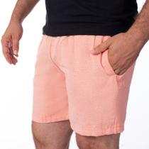 Kit 2 Short Linho Masculino Básico Mauricinho Premium Lavado Alta Qualidade Short Linho Kit 2 Short Linho Masculino Básico Mauricinho Premium Lavado Alta Qualidade Short Linho