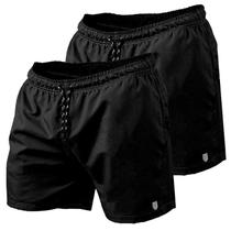Kit 2 Short Masculino Tactel Piscina Praia Bermuda de Academia Masculino Corrida MP