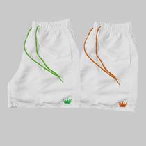 Kit 2 Short Praia Masculino Coroa Bermuda Verão Short Tactel Kit 2 Short Praia Masculino Coroa Bermuda Verão Short Tactel