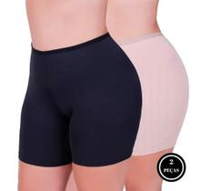 Kit 2 Short Segunda Pele Microfibra Anágua SB