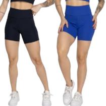KIT 2 Short Smart Verão WLS Modas Shortinho Para Treino Academia Moda Fitness