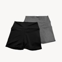 Kit 2 Shorts Academia Ou Usar Por Baixo De Vestido E Saia