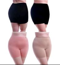 Kit 2 shorts anagua Plus size,,segunda pele,confortavel,antiassadura - MDJ