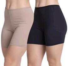 Kit 2 shorts anagua,segunda pele,anti assadura,anti atrito