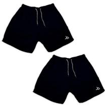 Kit 2 Shorts Azul Marinho Masculino Homem Praia Piscina Kit 2 Shorts Azul Marinho Masculino Homem Praia Piscina