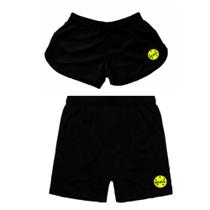 Kit 2 Shorts Combinando Bermuda Tactel Iguais Brasil