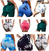Kit 2 Shorts Empina Bumbum DryFit Tecido Gelado Premium_Esporte