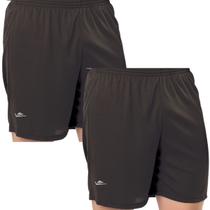 Kit 2 shorts futebol adulto 001050 elite p ao gg