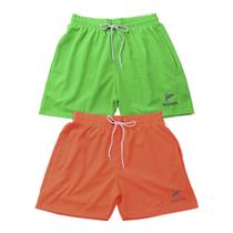 Kit 2 Shorts Para Praia Masculino Bermuda C/ Elastano Tamanhos P Ao G3