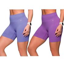 Kit 2 Shorts Selene Sem Costura Feminino