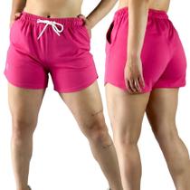 Kit 2 Shorts Shortinho Moletinho Feminino Premium