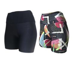 KIT 2 Shorts Suplex Cós Alto Estampado ou Liso