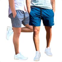 Kit 2 Shorts Tactel Masculino Futebol Praia Academia Kit 2 Shorts Tactel Masculino Futebol Praia Academia