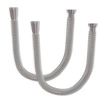 Kit 2 Sifão Click Longo Universal Flexível Cromado Estrela