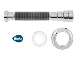 Kit 2 sifao extensivo flexivel universal lavatorio pia cromado blukit