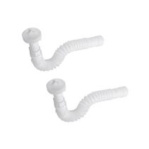 Kit 2 Sifão Sanfonado Com Válvula de Lavatório 7/8'' Astra