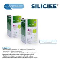Kit 2 Siliciee Divinite 500mg com 120 Caps Cabelo Pele Unhas