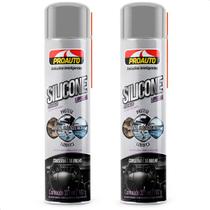 Kit 2 Silicones Aerossol Multiuso Perfumado Lavanda Proauto 321ml