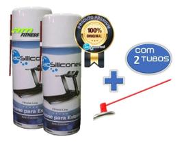 KIT 2 Silicones Lubrificante Jac 480ml Próprio Para Esteira