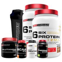 Kit 2 Six Protein Advanced+ Bcaa 100G+ Creatina