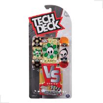 Kit 2 Skate De Dedo Tech Deck Com Obstáculo Cards Brinquedo