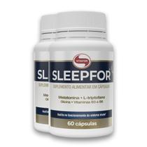 Kit 2 Sleepfor Vitafor 60 Cápsulas
