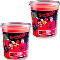 Kit 2 Slime Gelástica Colecionável Enaldinho (Com Bolinha Surpresa) - Cores Sortidas - 120 Gramas Kit 2 Slime Gelástica Colecionável Enaldinho (Com Bolinha Surpresa) - Cores Sortidas - 120 Gramas